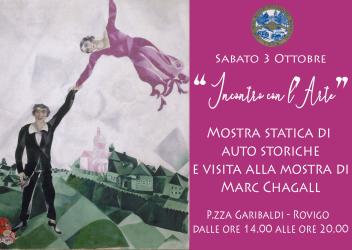 Mostra statica di auto storiche “Incontro con l’Arte” – 3 Ottobre 2020