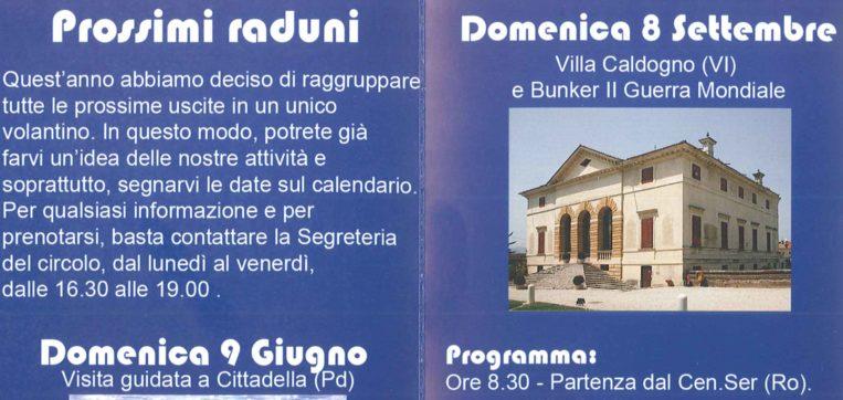 RADUNI 2019 – Costi e orari