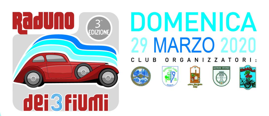 Raduno dei 3 Fiumi 2020 – La data della nuova edizione.